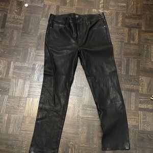 Citizens of humanity leather leather  pants